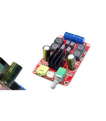 Стерео усилитель УНЧ 2*50W цифровой усилитель TPA3116D2 24V D-класса (15931)