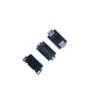 Диод Шоттки SR5100 SS510 DO-214AA 5шт (11438)