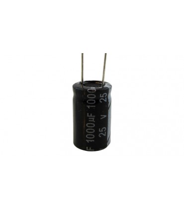 Конденсатор электролитический 1000uF 25V (10204)
