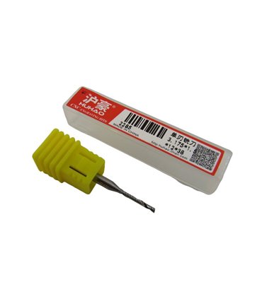 Фреза Huhao однозаходная для порезки акрилла 3.175*1.5*12мм (17098)