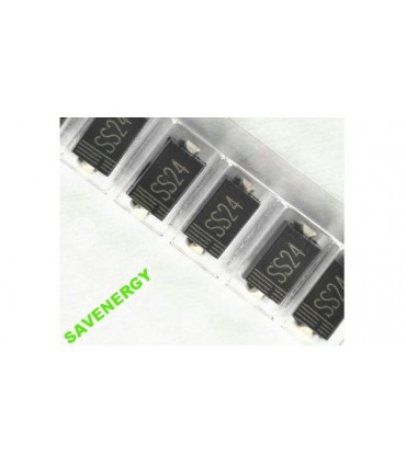 Диод Шоттки SS24 2А 40В SMD DO-214AA 10шт (10596)