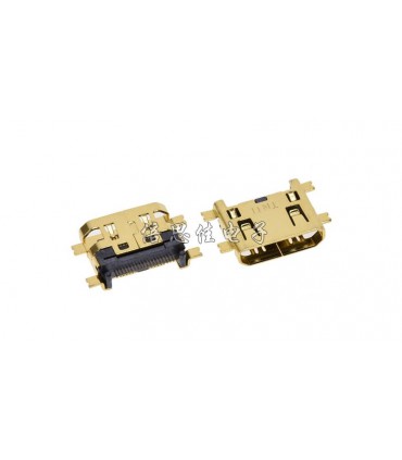 Разъем mini HDMI in для пайки (12443)