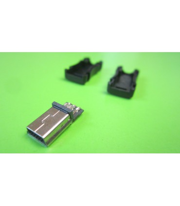 Разборной штекер mini USB 5pin 1шт (11714)