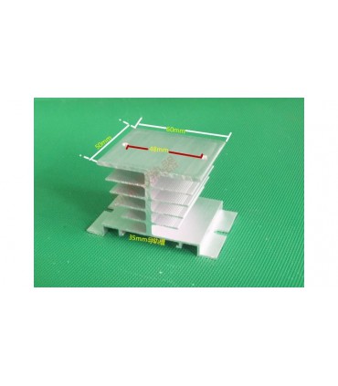 Радиатор для твердотельного реле Fotek SSR до 40А (12875)