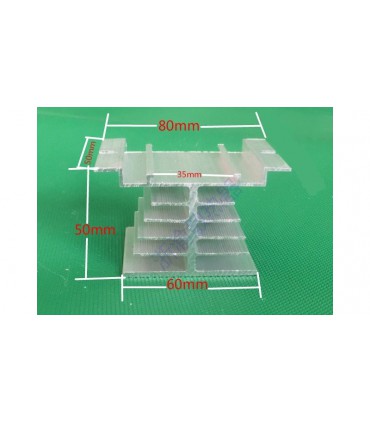 Радиатор для твердотельного реле Fotek SSR до 40А (12875)