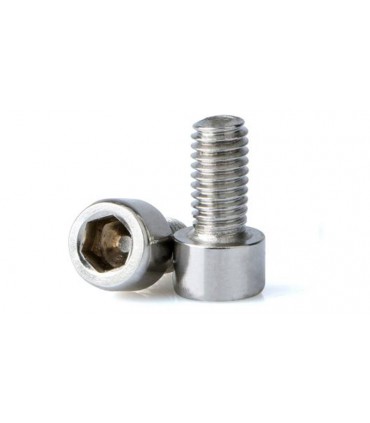 Винт болт под шестигранник нержавеющая сталь тип 201 DIN912 M5*8 25шт (17744)