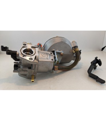 Карбюратор бензогенератора с газовым редуктором 168F-170F 2-3KW (19249)