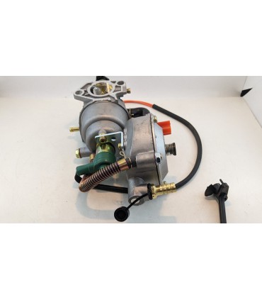 Карбюратор бензогенератора с газовым редуктором 168F-170F 2-3KW (19249)