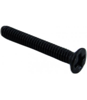 Черный оцинкованный винт с потайной головкой M2 14мм 25шт (19119)