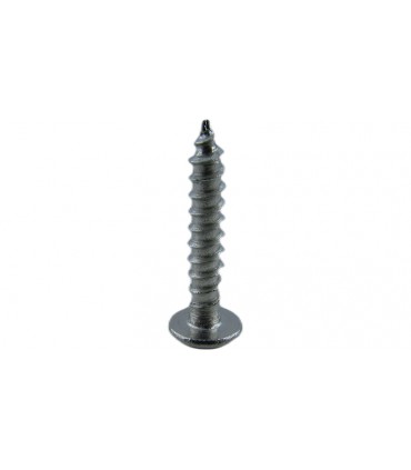 Саморез с круглой головкой 201 нержавеющая сталь M4 20мм 25шт (19098)