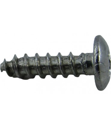 Саморез с круглой головкой 201 нержавеющая сталь M3 12мм 25шт (19111)