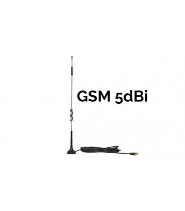 Антенна GSM 5dBi SMA для терминалов (12331)