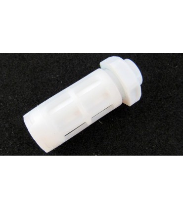 Кабельный ввод белый с резьбой 40*15мм (18574)