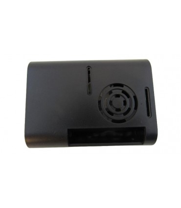Корпус кейс для Raspberry Pi B+ черный (12529)