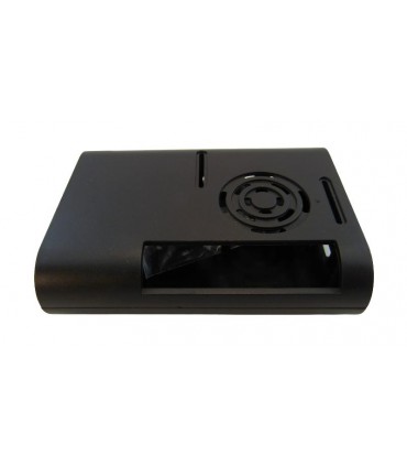 Корпус кейс для Raspberry Pi B+ черный (12529)