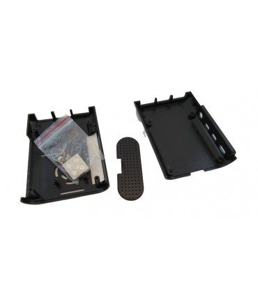 Корпус кейс для Raspberry Pi B+ черный (12529)