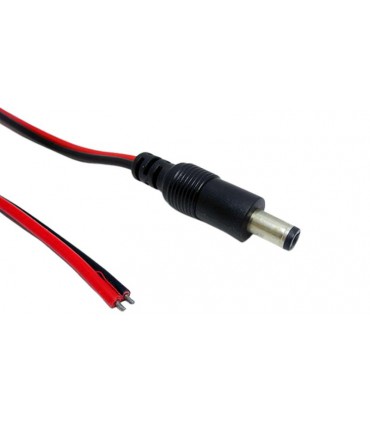 Коннектор разъем папа кабель 5.5х2.1мм 15см (10316)