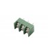 Клеммник разъем MG/KF7.62 7.62mm 3pin зеленый (12726)