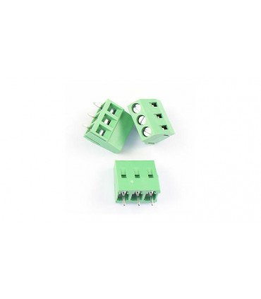 Клеммник разъем KF128 5.0 3pin 300V 10A (12748)