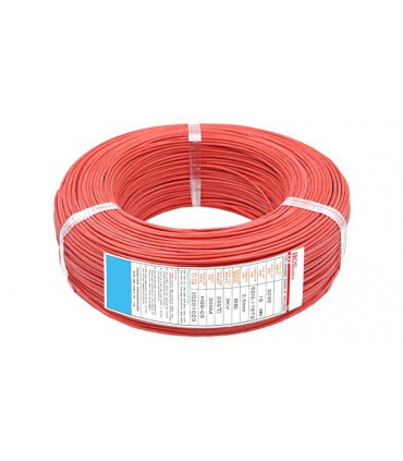 Кабель монтажный силиконовый 3239 2.5мм 16awg красный (17703)