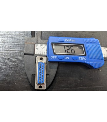 Штекер монтажный под кабель DB15 Male (19375)