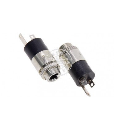 Разъем для наушников аудиоразъем 3.5мм Jack PJ-392 с гайкой (19328)