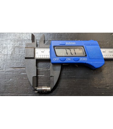 Разъем для наушников аудиоразъем 3.5мм Jack PJ-392 с гайкой (19328)