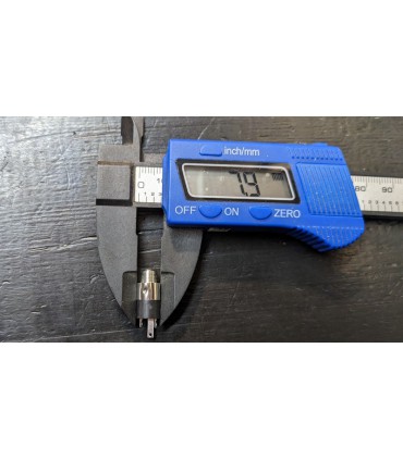 Разъем для наушников аудиоразъем 3.5мм Jack PJ-392 с гайкой (19328)