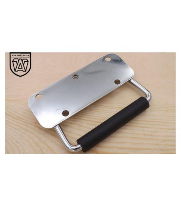 Утолщенная пружинная складная ручка из нержавеющей стали 100мм (17449)