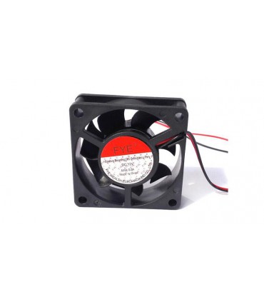 Вентилятор пластик 12V 0.2A 2.4W 6*6*2см 6020 (10671)
