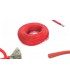 Изолированный кабель многожильный силикон 12AWG 4.5mm 200C красный 1м (15087)