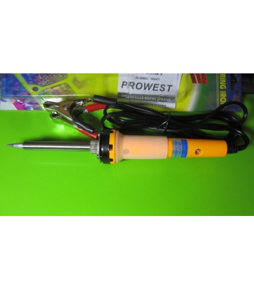 Электрический паяльник ZD-200NDJ 12V 40W с зажимами (14394)
