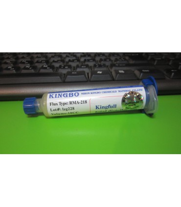 Флюс безотмывочный для пайки BGA Kingbo RMA-218 10CC (12380)
