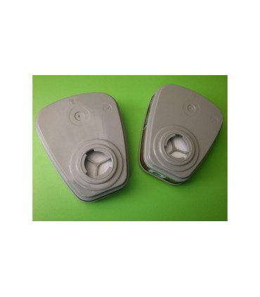 Фильтр угольный 3М 6001 от органических паров 2шт (10952)