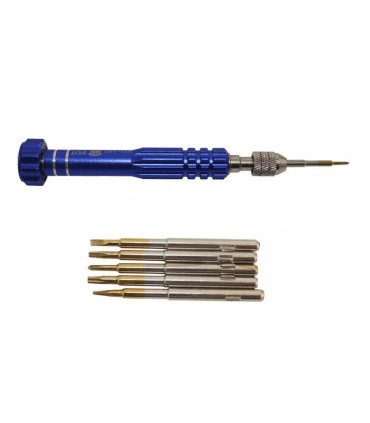Отвертка с набором насадок 5 в 1 для разборки телефонов планшетов (14904)