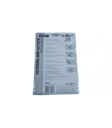 Паяльник пистолет Kemot два режима 220V ZD-722N 30W 130W LUT0071 (18997)