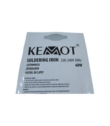 Паяльник Kemot ZD-200C 60W 220V LUT0012-3 (18990)