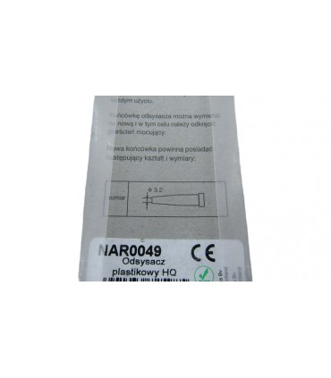 Оловоотсос помповый ZD-208 пластиковый (19000)