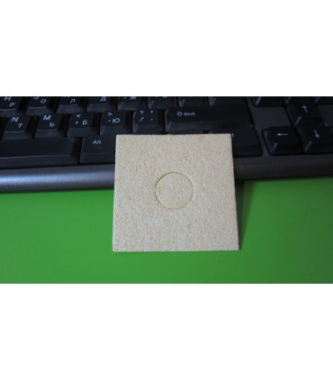 Губка для очистки жал 60мм х 60мм (10355)