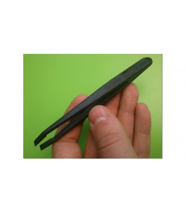 Пластиковый антистатический острый пинцет 93301 (11062)