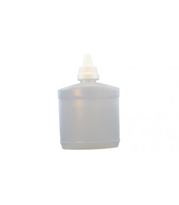 Прозрачная баночка для флюса или смывки 100мл с носиком (18094)