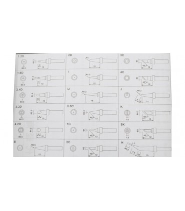 Паяльное жало 200H 203H типа 3C (12906)