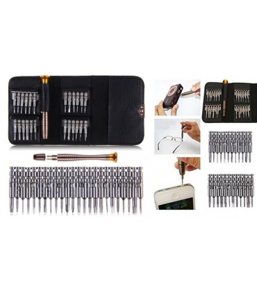 Набор отверток с битами 25 в 1 отвертки для ремонта телефонов и електроники (14357)