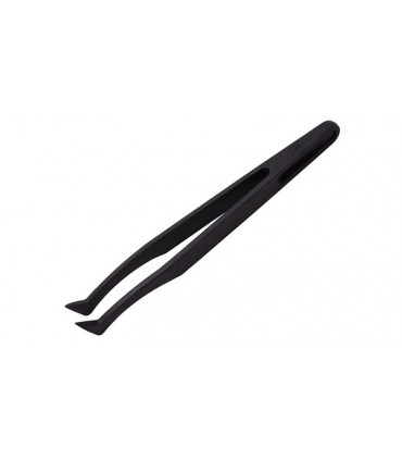 Пинцет пластиковый 93306 антистатический черный (18334)