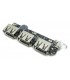 Плата контролер павер банк Power Bank 5V 2A 3*USB PCB (15261)