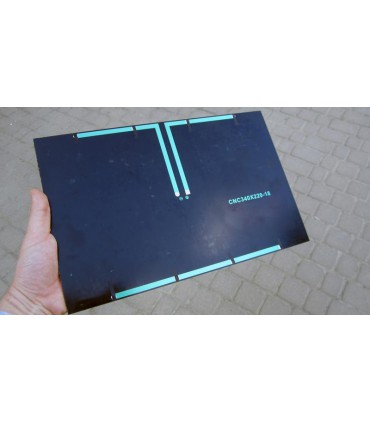 Солнечная панель с эпоксидным покрытием 18V 10W 220*340мм (15136)