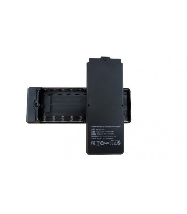 Корпус Power Bank LCD Quick Charge 10*18650 2*USB 5V 3.7A (18809)