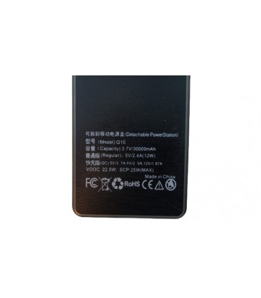 Корпус Power Bank LCD Quick Charge 10*18650 2*USB 5V 3.7A (18809)