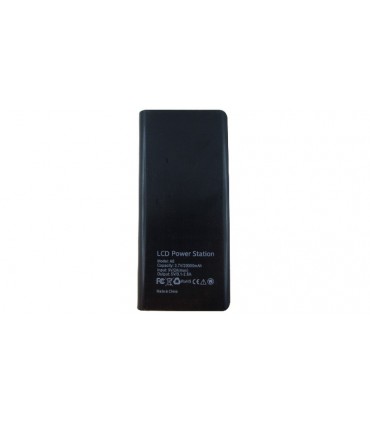 Корпус Power Bank c дисплеем LCD 8*18650 5V 2.8A 2*USB черный (18806)