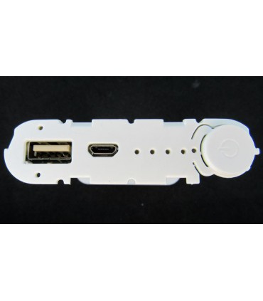 Корпус Power Bank Портативная Зарядка 4*18650 micro usb черный (10219)